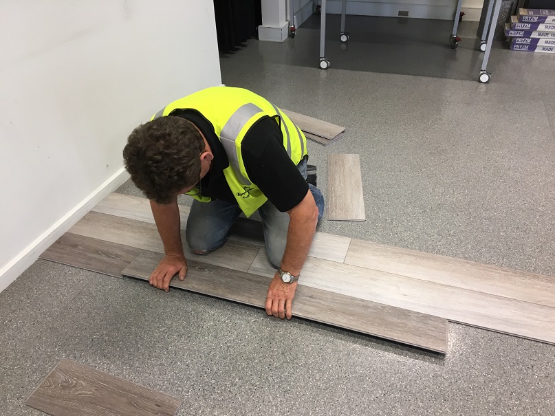 Hybrid Flooring Installation (Novaks Solutions Group)